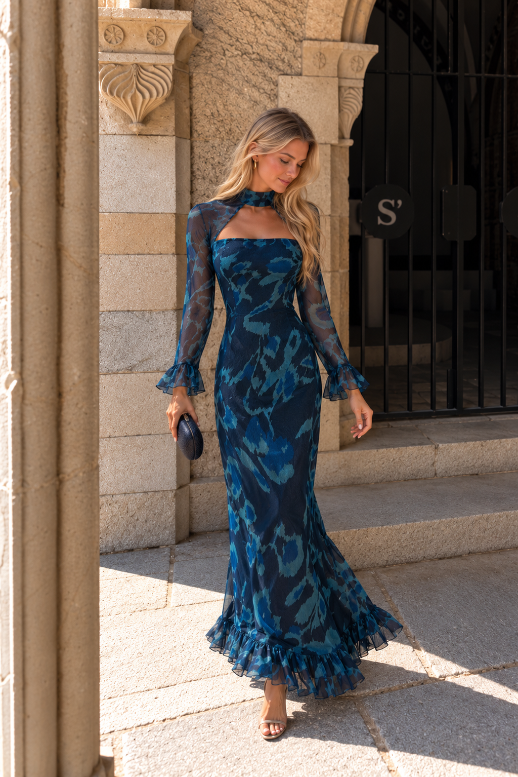 Vestido Verona Azul