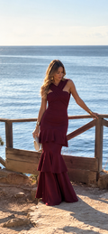 Vestido Lina Burdeos
